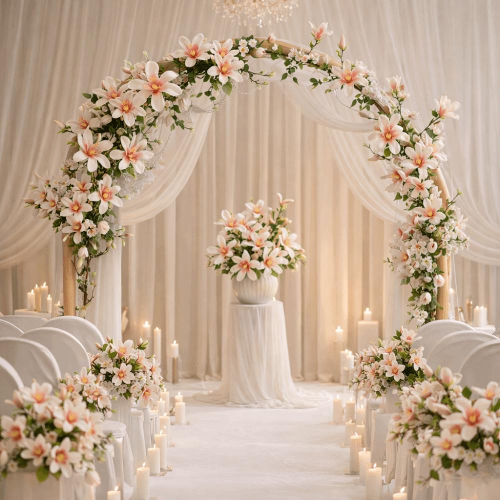 Real Touch Artificial Magnolia Flower Realistic Faux Magnolia Branch  Home Furnishing