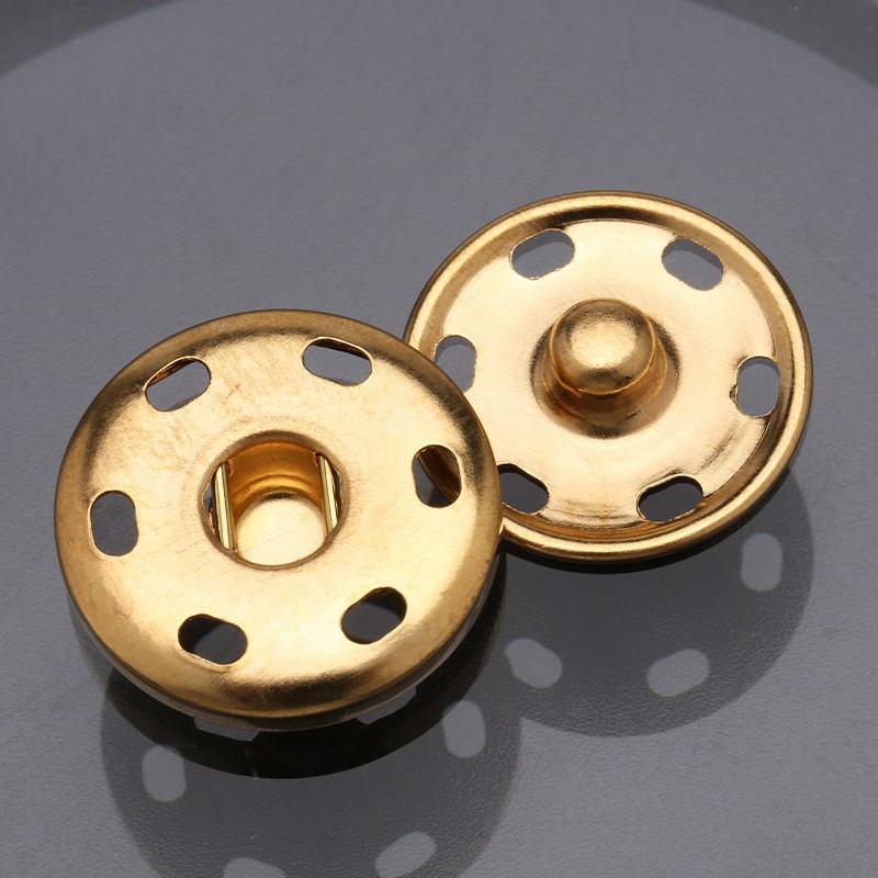 Round Children’s Underwear with Hidden Metal Snap Buttons