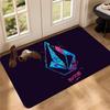 V-Volcoms Door Mat Washable Non-Slip Living Room Sofa Chairs Area Mat Kitchen Toilet Rug