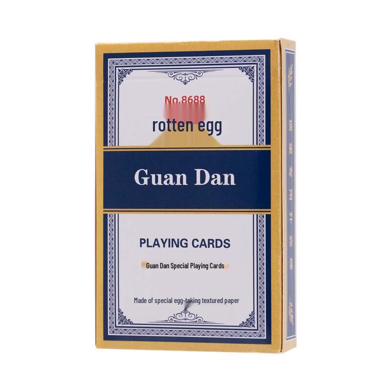 Brangdy Guandan Thickened Playing Cards (6 Decks)