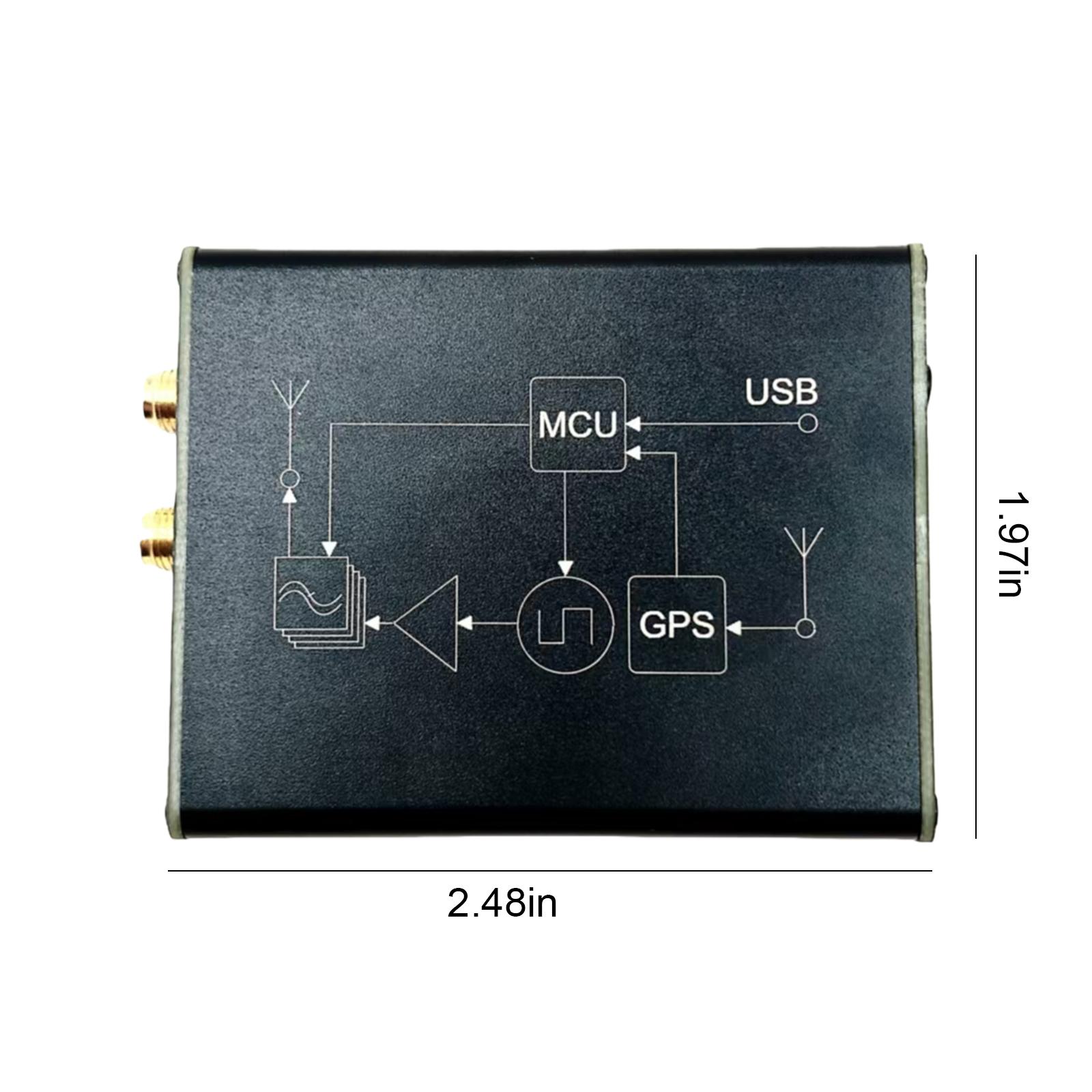 

SI5351 WSPR Transmitter 1-30MHz with TCXO and GPS Automatic QTH Positioning 23dBm Connector for Test Measurement Tool Accessory чорний