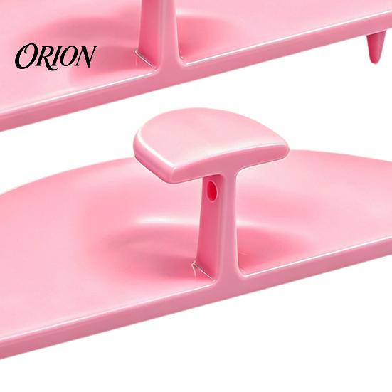 Lightweight Cake Topper Stand 3PCS Curve Auxiliary Tools, PLA Support Safe Ornaments Stakes, Decorating Ruffle Stencils for Kitchen Baking Supplies