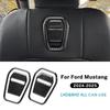 Real Soft Carbon Fiber Sticker For Ford Mustang GT Dark Horse EcoBoost 2024 2025 2026 2027 LHD RHD Car Seat Handle Interior Trim