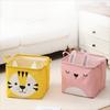 Cute Cloth Toy Storage Box Cartoon Multifunctional Dirty Clothes Basket Large Capacity Dustproof Folding Storage Basket Home