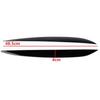 2010 To 2018 For Volkseagen VW Touareg Eyelid Front Headlight Cover Eyebrow Trim Sticker Head Lamp Hihg Quality ABS Glossy Black