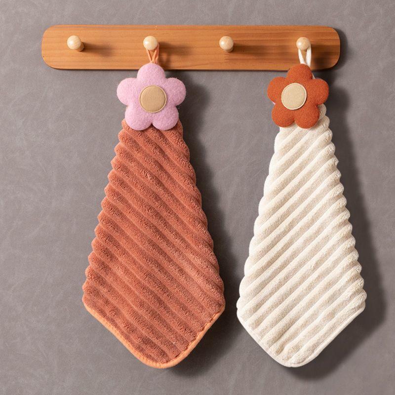 Hand towel, small towel, square towel, hanging style, cute, children's home use, quick drying, bathroom, kitchen, adult handkerchief