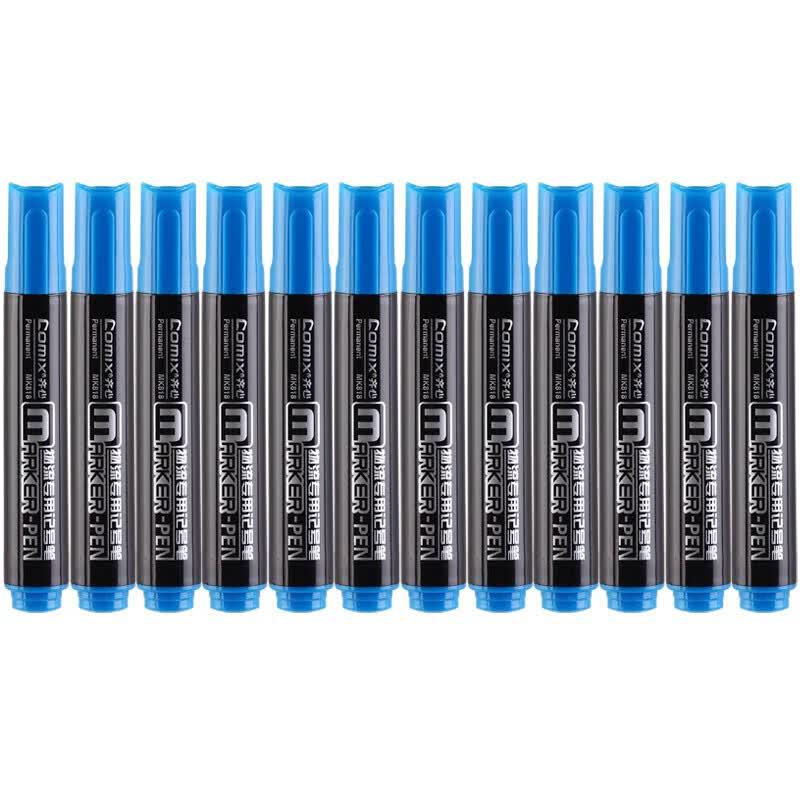 COMIX MK818 Broad Tip Oily Marker Pen