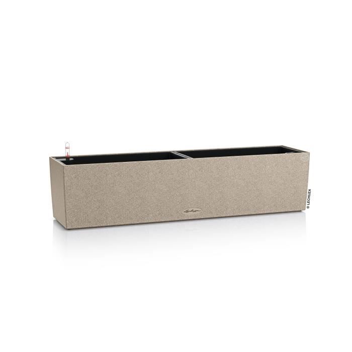 LECHUZA Fioriera BALCONERA Stone 80 TUTTO-IN-UNO Beige beige