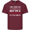 Cycling I Dont Mean to Be Awesome Cyclist Unisexs Light Cotton TShirt
