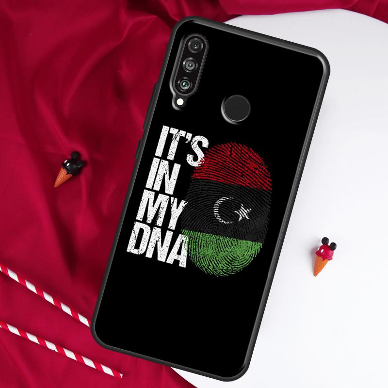 Libya Flag For Huawei Nova Y61 Y70 Y90 Y60 Y72 Y91 12s 12i 11i 7i 8i 9 10 SE P60 Pro P30 P40 Lite Case