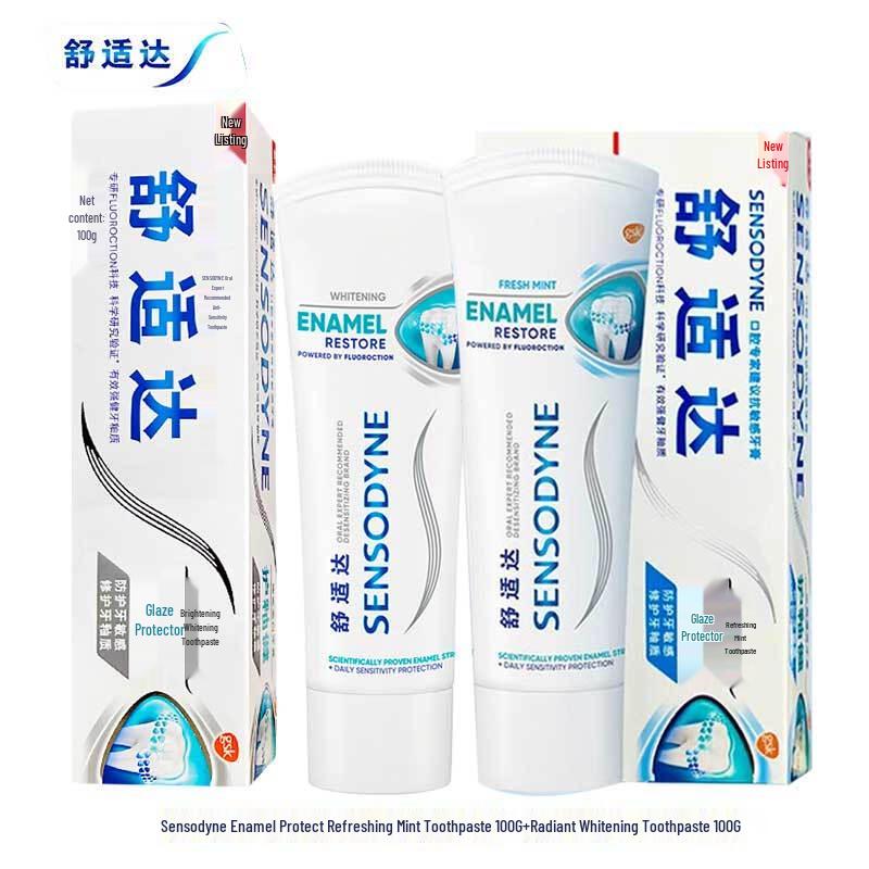 Sensodyne Enamel Care & Whitening Toothpaste Pack