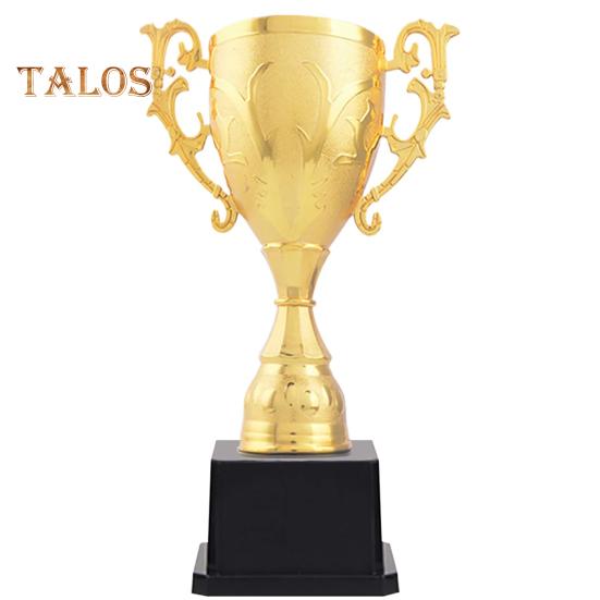 

Орнамент «Победный трофей» с двойными ручками и базовым символом чести и успеха. Награда победителя за спортивные академические достижения в детском саду. M