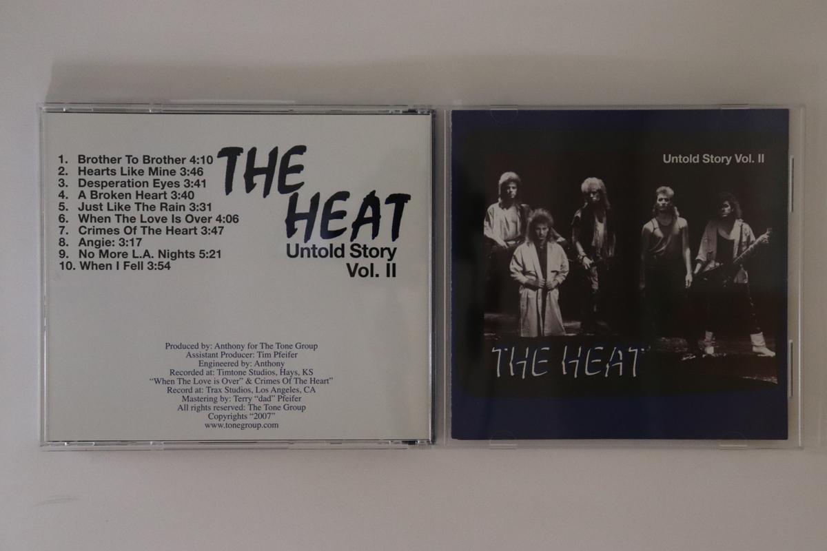 

CD HEAT - Untold Story Vol. II TTG021 TONE GROUP 2008 US Rock Used