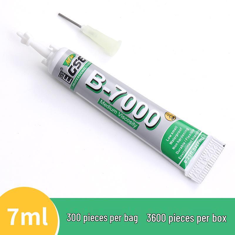 DIY B7000 3ml Rhinestone and Jewelry Adhesive with Needle for Phone Screens and Stickers