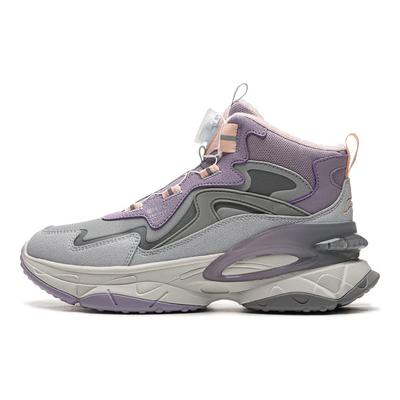 Li Ning Kids Fashion Versatile Simple Trendy Personality Non-Slip Shock Absorbing Wear-Resistant Warm Casual Shoes Kids Casual Shoes YKCU172-32