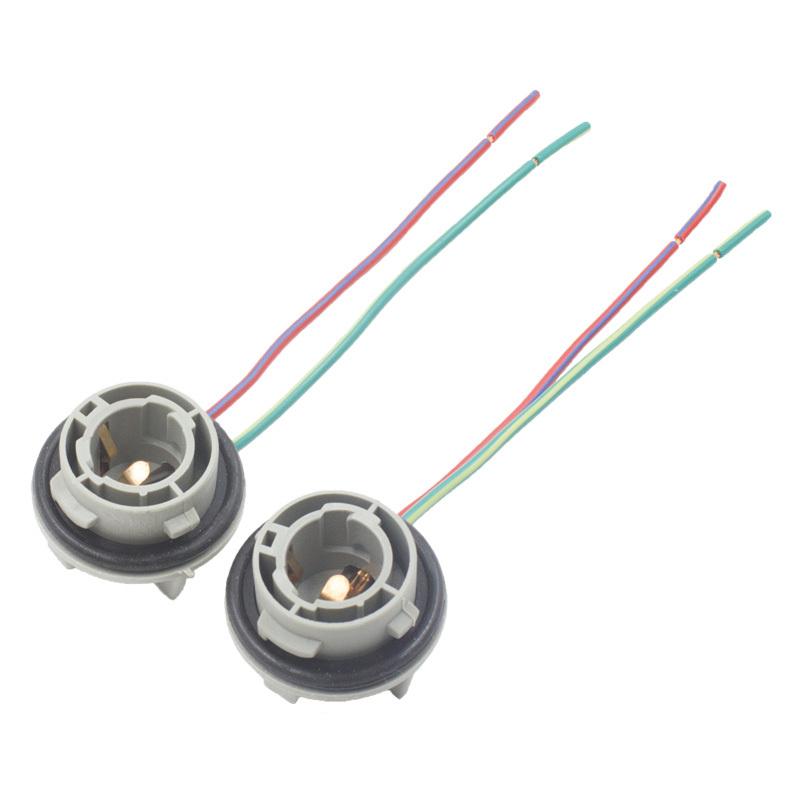 1PC 1156 BA15S BAU15S 1157 BAY15D Lamp Holder Bulbs PY21W P21W Adapter Base Socket Connector for Turn Signal Headlight Light