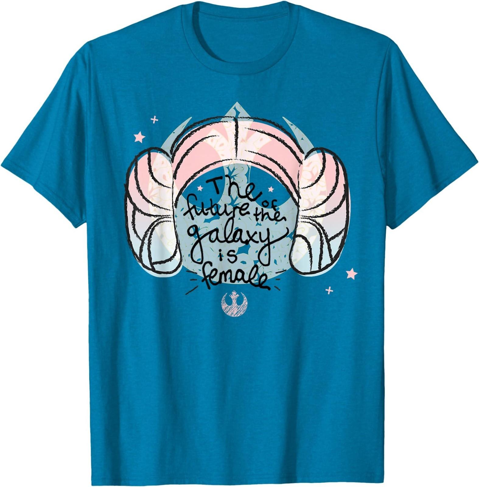 Star Wars Princess Leia The Future is Female T- Unisex T-Shirt XXL