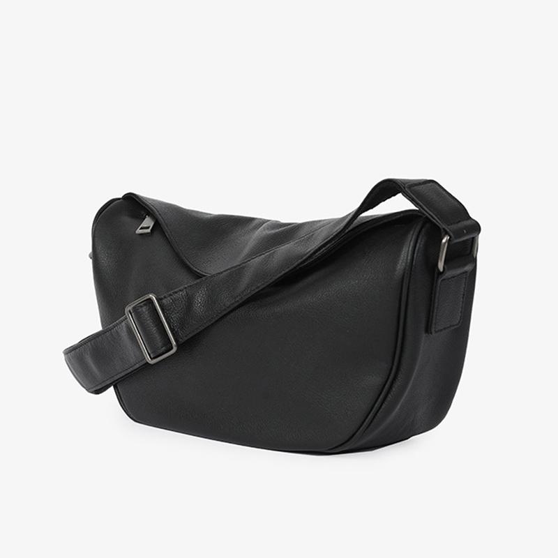 Универсальная мягкая сумка на плечо из натуральной кожи для женщин — фото 3