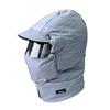 New windproof hat men's winter thickened warm cotton hat riding electric vehicle cold mask ear protection women