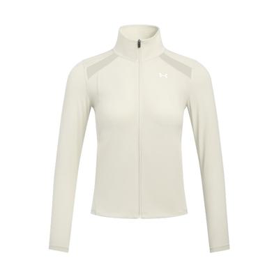 Coolmesh Waist-Defining Training Durable Stand Collar Zip Sports Jacket Women Jackets 6007554-279