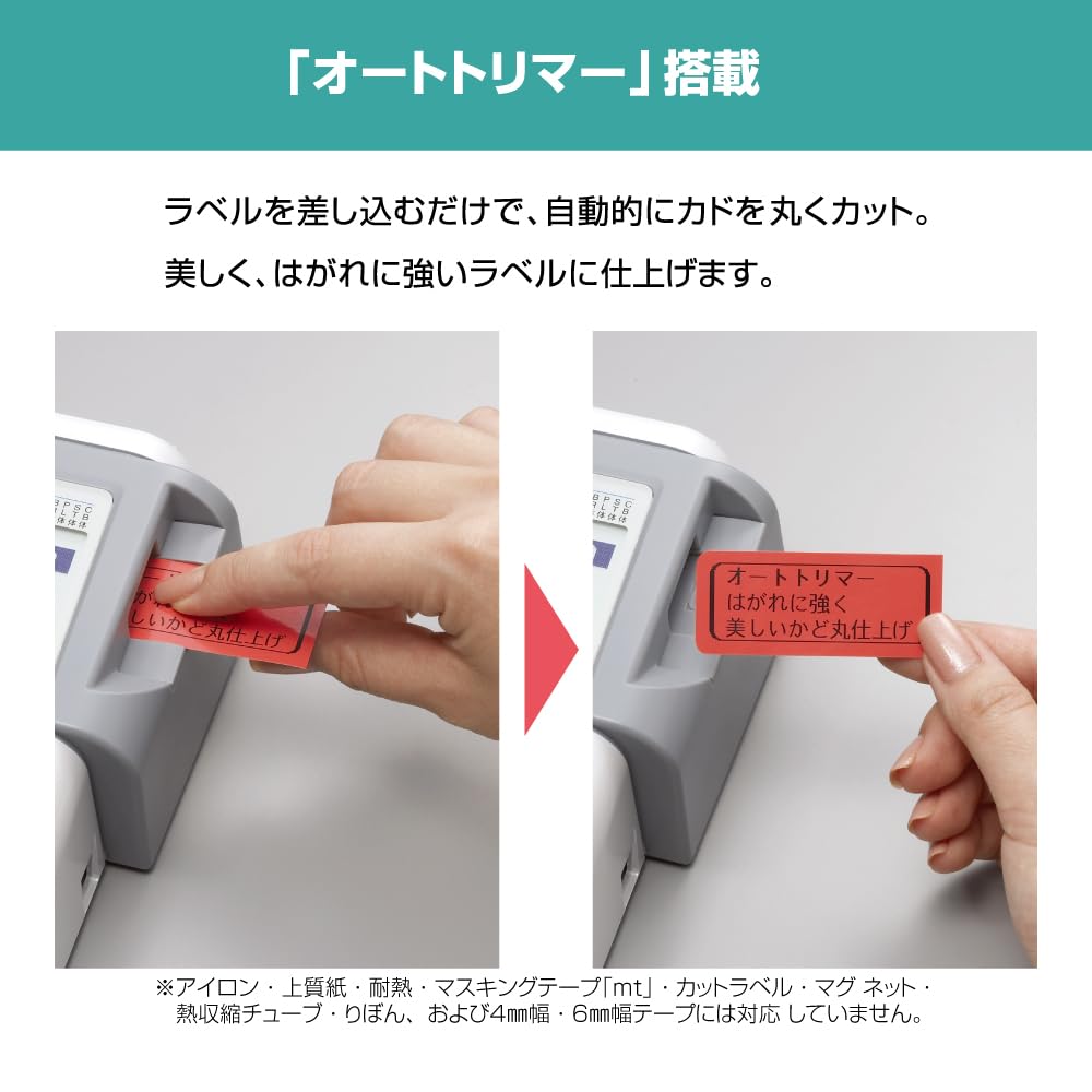 Kingjim Label Writer PRO SR530 Label "Tepra" (Compatible Width 4-24mm Width)