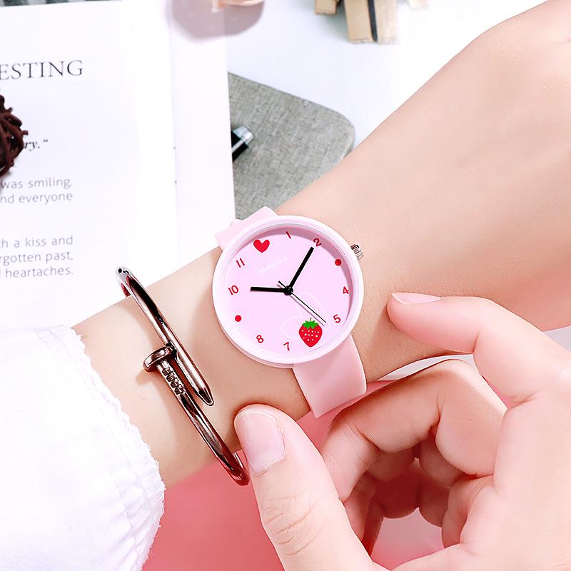 

Women s Stylish Korean Soft Silicone Fairy Watch