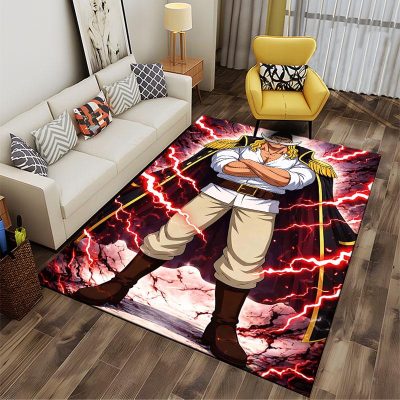 Powerful Warrior Design Carpet suitable as a non-slip mat for the living room or bedroom sofa