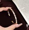 Elegant White Mother-of-Pearl Snake Bracelet for Women - Light Luxury Fashion Accessory