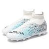 Unisex High-Top Fußballschuhe Bunt Outdoor Langstollen Sportschuhe Große Größe Jugend Sport Kinder Fußballschuhe