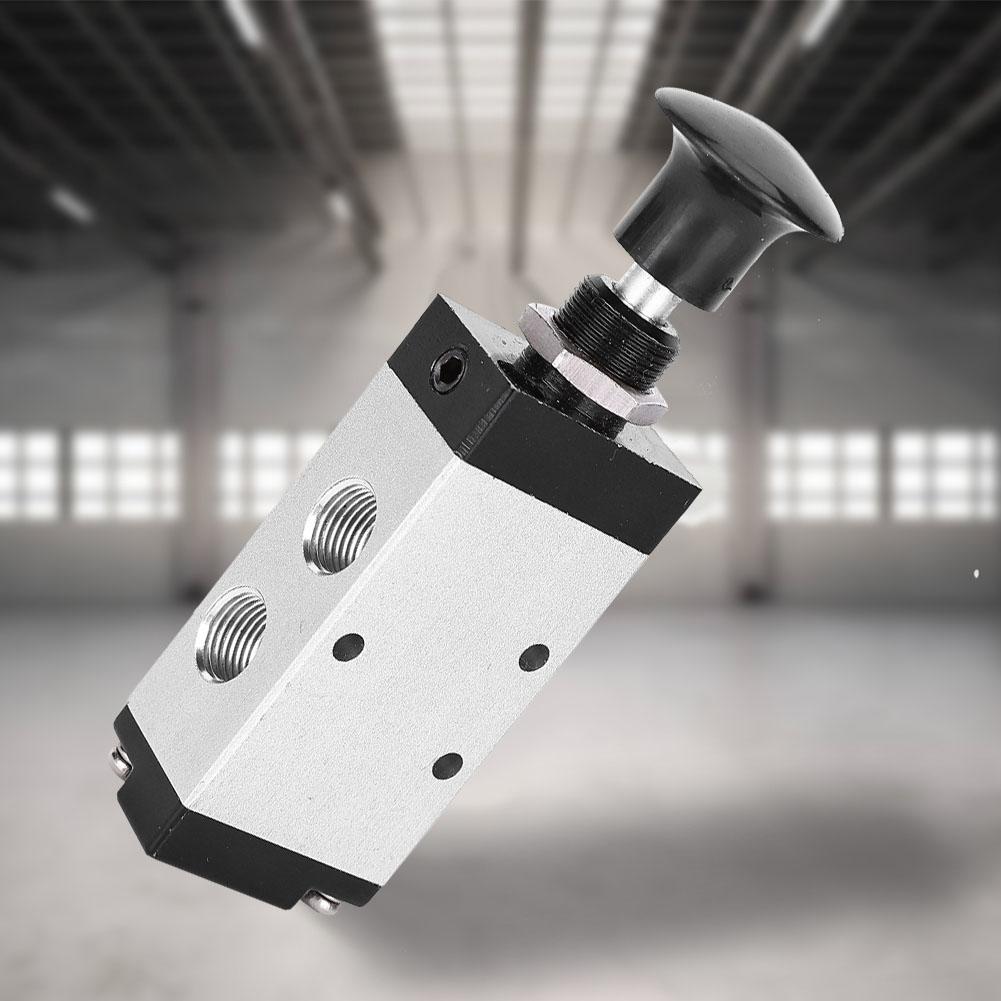 4R11006 2 Position 5 Way Pneumatic Air Hand Lever Operated Solenoid Valve