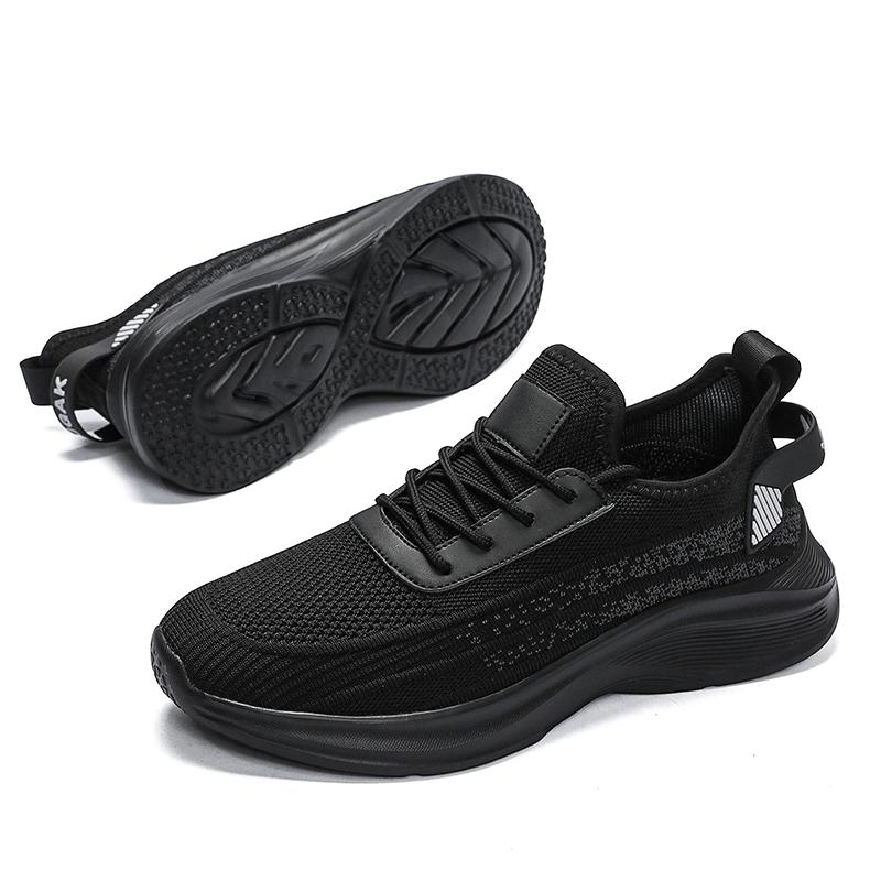 Men’s Summer Sports Shoes Casual Lightweight Running Sneakers Tennis Shoes Black Basketball Shoes for Students Large Size 48 49 50