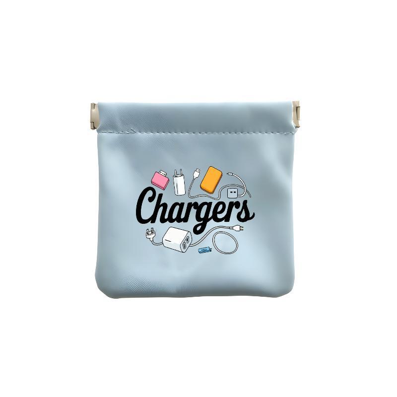 Charger Cable Organizer Pouch Durable Oxford Fabric Storage Bag for Cables Power Banks Phones Travel Daily Use