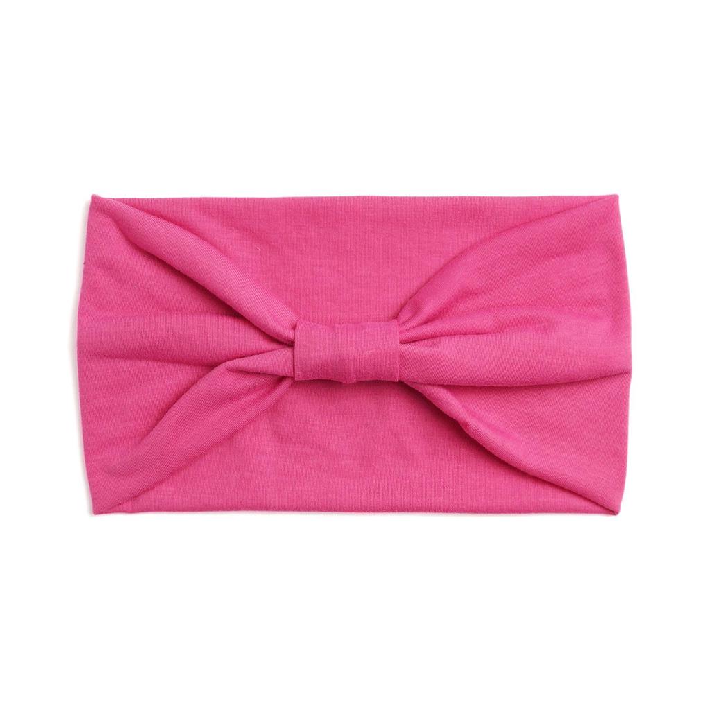 Stretchy Solid Color Sports Headband - Sweat-Absorbing Yoga & Running Hairband
