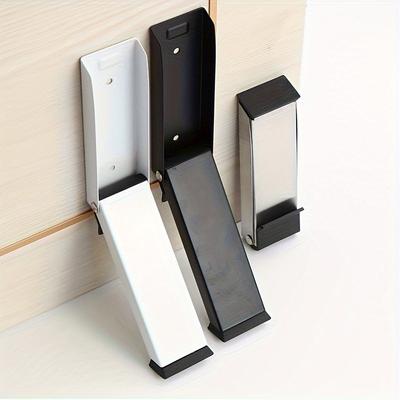 Stainless Steel Folding Door Stop Rubber Anti-wear Door Stop Foot Movable Door Top