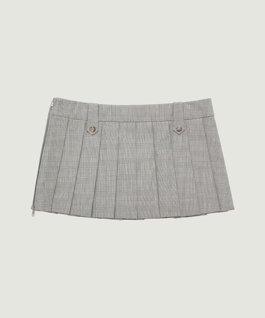 Grove Janell Layered Skirt (Gray)