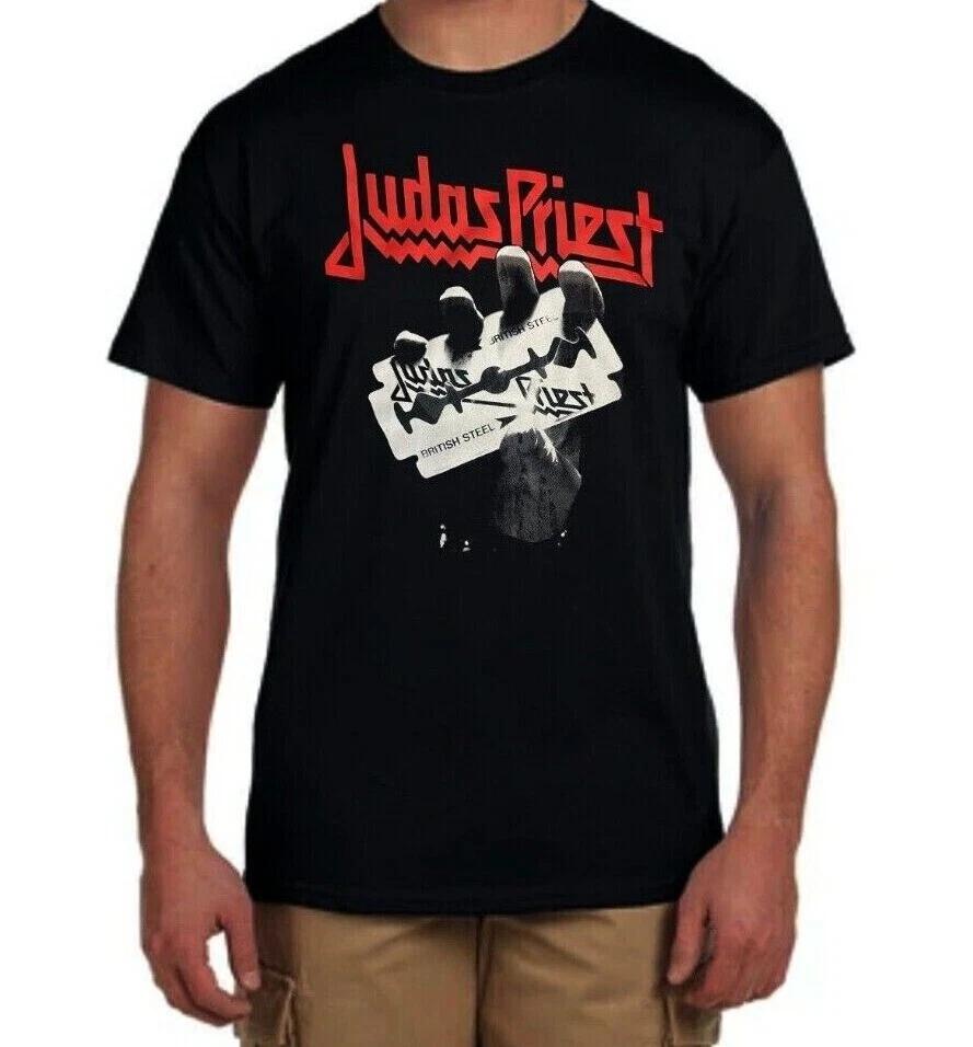 Judas Priest English Heavy Metal Band Men s Black T-Shirt S