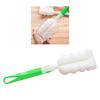 Spazzola per Bottiglie Spugna Spazzola per Tazze Testa della Spazzola Staccabile Manico Spazzola Pulizia Borraccia per Biberon Tazza da Vuoto