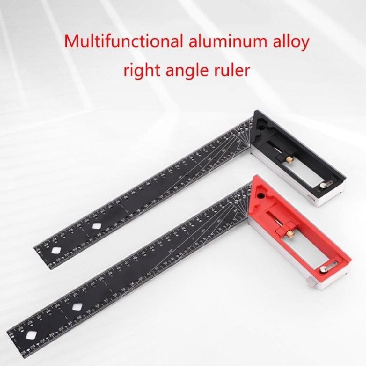 Multi Angles Measuring Ruler Universals Combination Angles, 45/90 Degree Multifunctional Gauge Right Angles Ruler