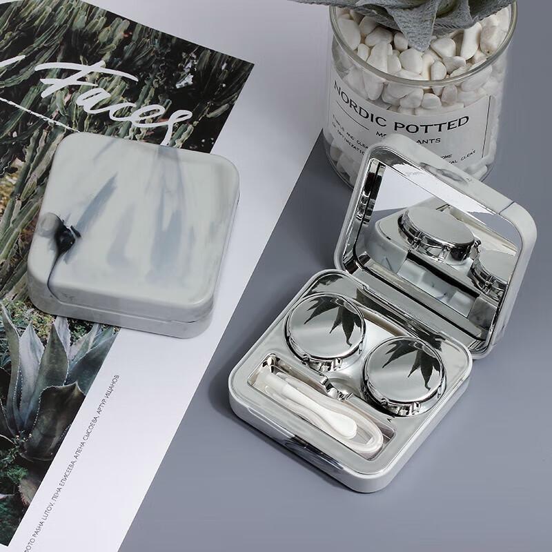 BWNK Marble Contact Lens Travel Kit