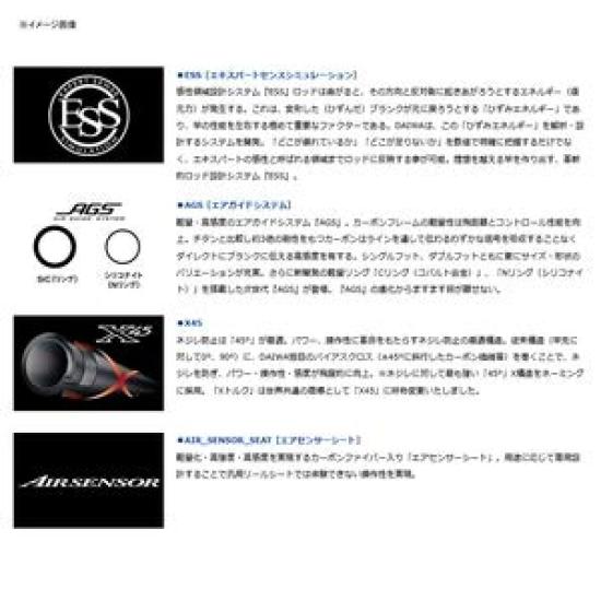 Daiwa Tairaba Rute 20 Koga Angelrute EX/R K64HB-SMT