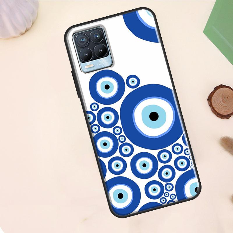 Evil Eyes Case For Realme C55 C53 C33 C63 C61 C51 C65 C67 C71 C75 11 12 13 14 15 Pro Plus GT6 GT7 Pro