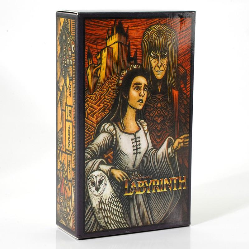 Villains Tarot Deck Labyrinth Movie Pop Culture Traditional 78-Card With Pdf Guidebook for Beginners