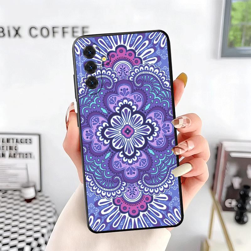Mandala Style Pattern Soft Phone Case for Samsung A17 A37 A57 A16 A26 A36 A56 A15 A25 A35 A55 A14 A24 A34 A54 A13 A23 A33 A53 A5