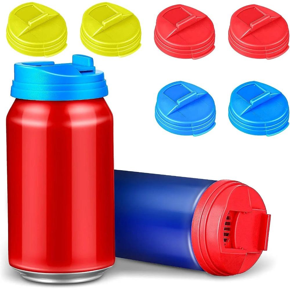 Bottle Top Lid Soda Saver Caps Top Can Cover Fizz Coke Drink Soda Lid Cap Wine Bottle Stopper Flip Protector Reusable