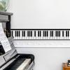 Creative Piano Keys Waistlines Skirting Boards Bedroom Living Room Entrance Hall Home Wall Decoration Wall Stickers