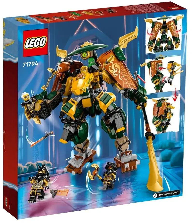 LEGO Ninjago Constructor – Lloyd's and Arin's Training Mechs (71794)