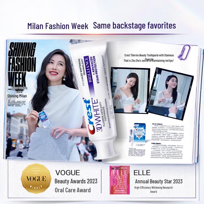 Crest 3D White Radiant Heat Whitening Toothpaste