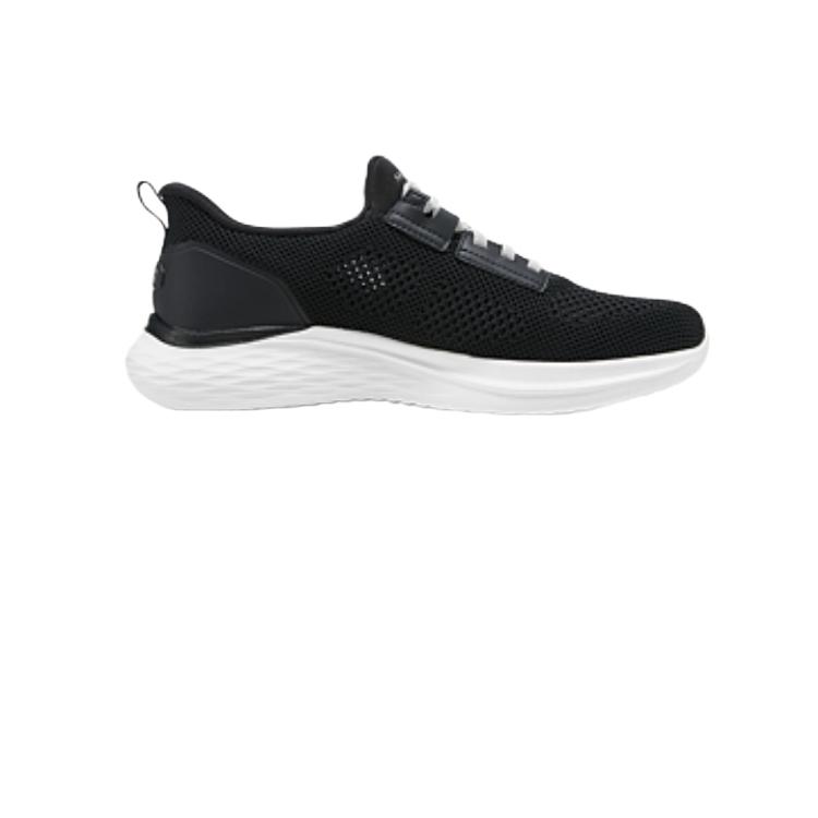 Skechers Mens USA Streetwear Comfortable Mesh Breathable Low-Top Running Shoes Men Sneaker Black 211109-BLK