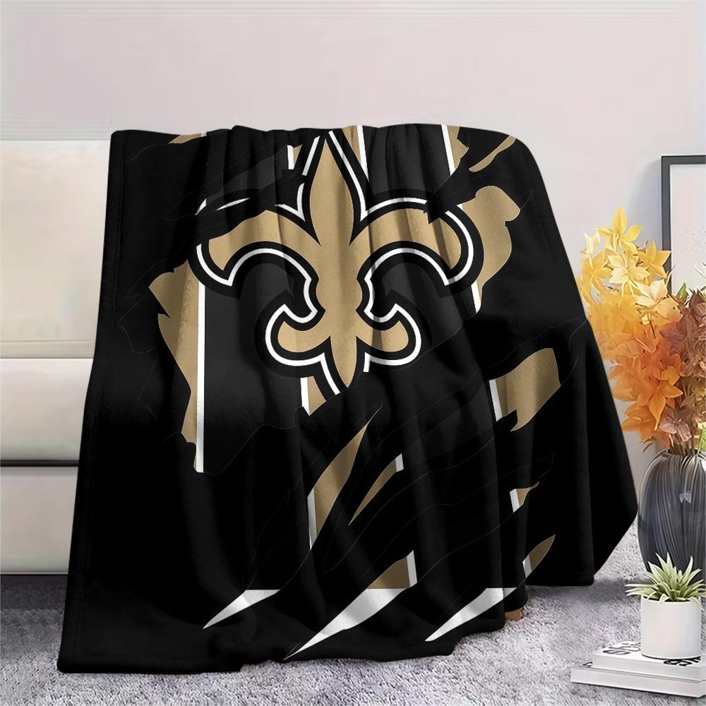 New Orleans Saints2 Flannel Blanket, High quality Comfortable for All Seasons, Home Decor, Warmth and Comfort