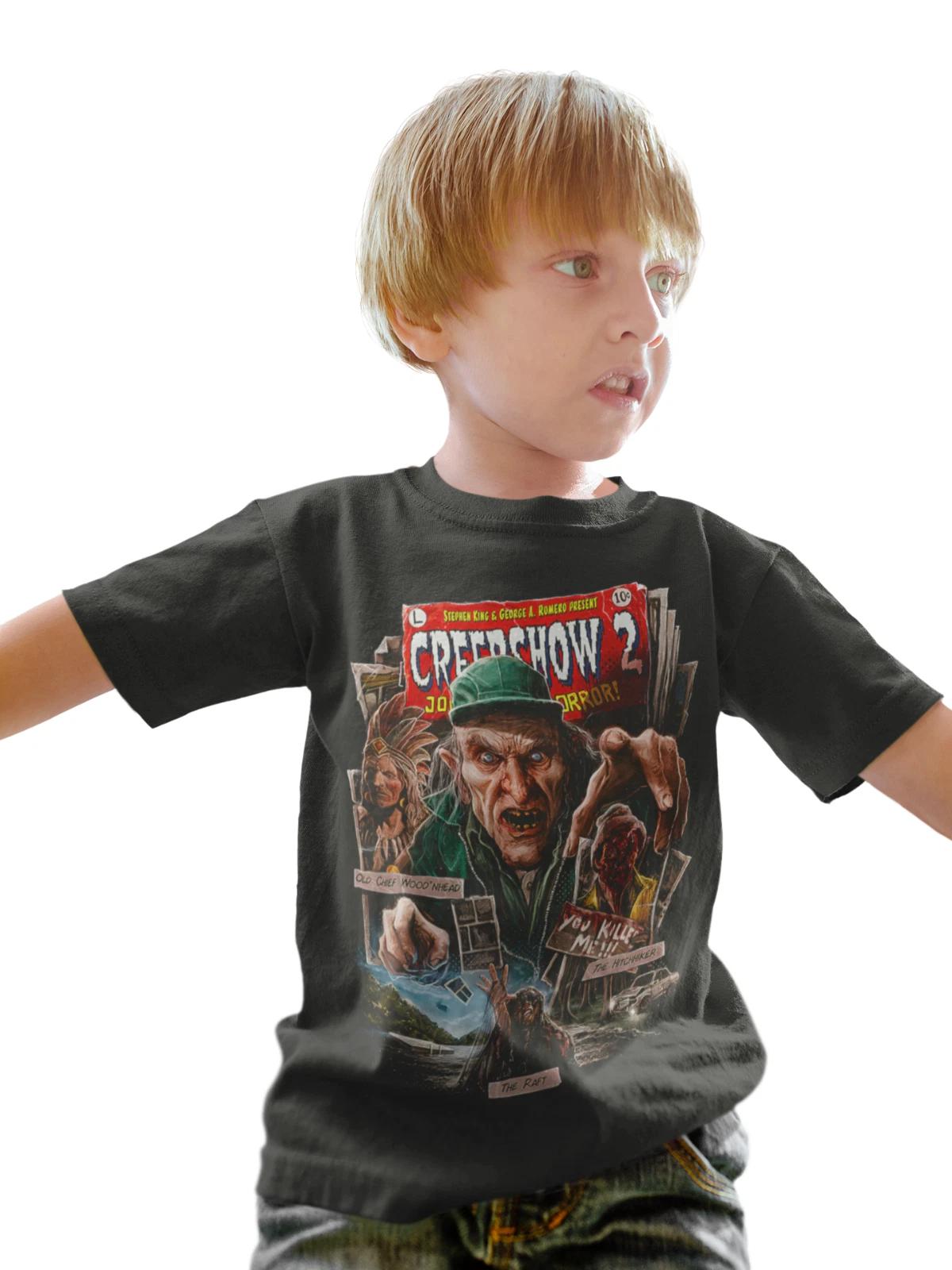 creepshow Friday 13th film movie kids halloween boys birthday gift kids boys T-Shirt 1 140